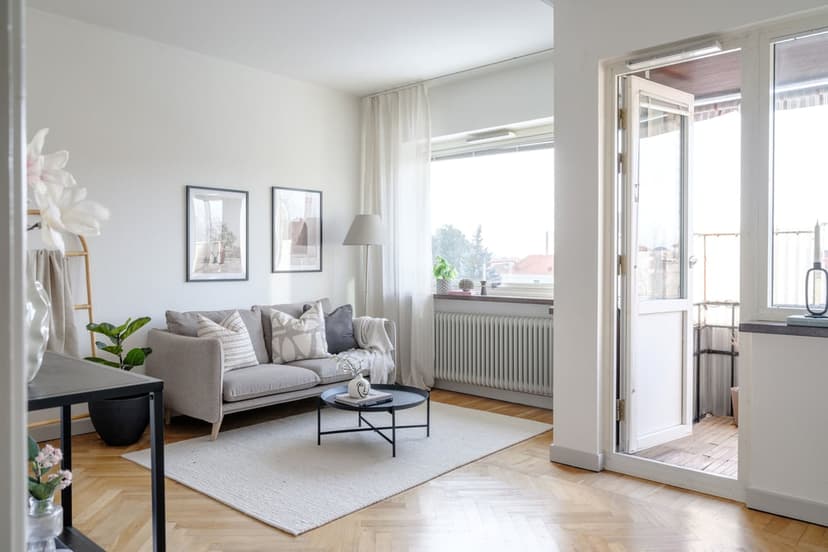 Hesekillegatan 35B, Trelleborg - Charmante und gut geplante 1-Zimmer-Wohnung in zentraler Lage mit Balkon!