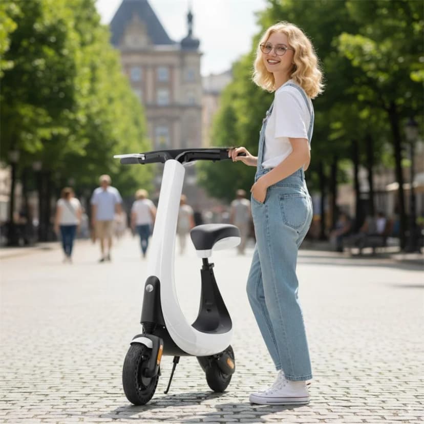 400-W-Elektroroller mit 36-V-Akku – leichtes und kompaktes Design