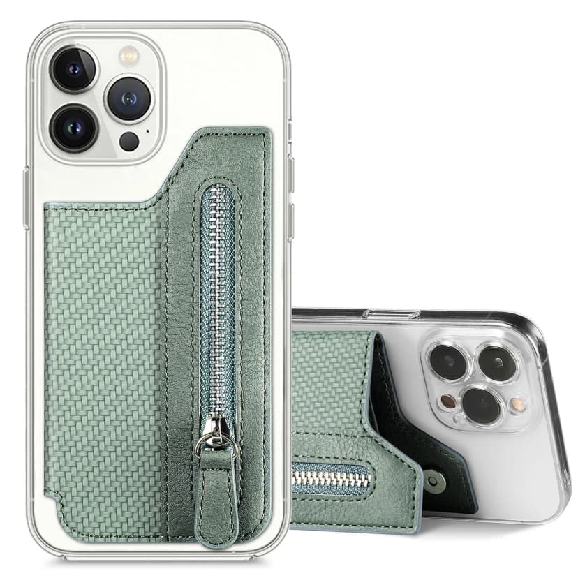Universelle Handy-Kartenfach-Geldbörsenhülle – Kompatibel mit verschiedenen Modellen.