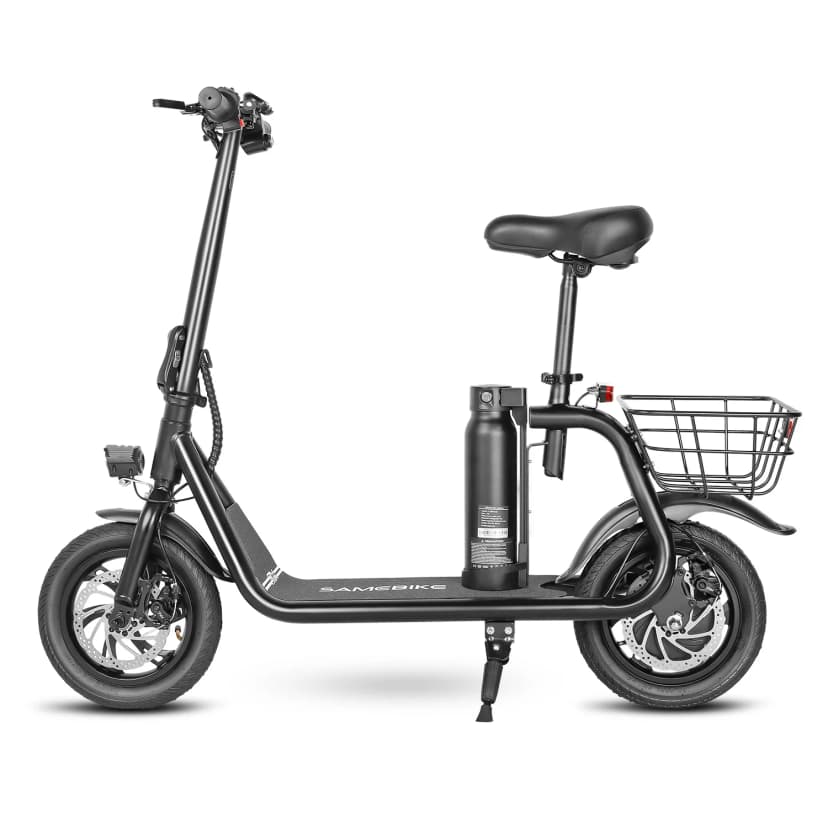 SAMEBIKE 36-V-Elektroroller mit herausnehmbarem Akku – 250 W Leistung